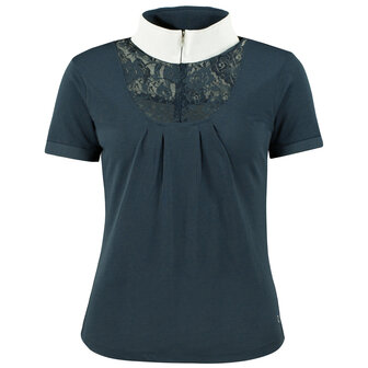 Wedstrijdshirt Lace KORTE MOUW blauw