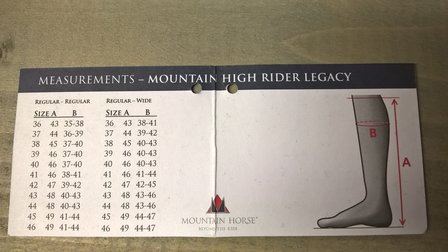 Rijlaarzen Mountain Horse High Legacy zwart