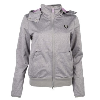 Softshell jas Covalliero Luisa Grijs