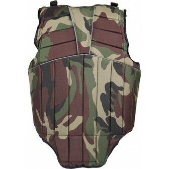 Bodyprotector Horka Junior Camouflage groen