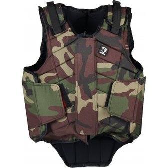 Bodyprotector Horka Adult Camouflage groen