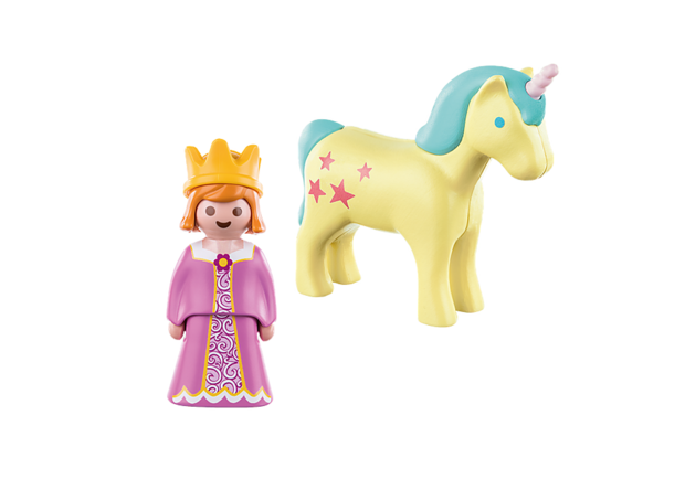 1.2.3. Playmobil Princes met eenhoorn