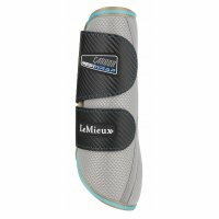 LeMieux Carbon Mesh Wrap Boots Azure