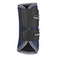 LeMieux Carbon Mesh Wrap Boots Navy