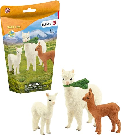 Schleich Alpaca familie