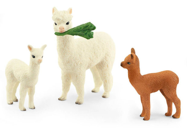 Schleich Alpaca familie