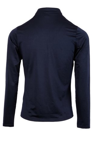 Montar Everly longsleeve polo crystal logo Navy