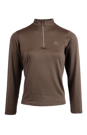 Montar Melanie longsleeve polo Mud