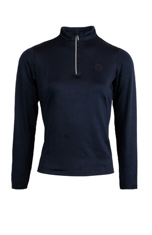 Montar Melanie longsleeve polo Dark navy