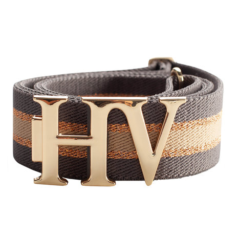 Luxe elastische riem HVPolo Cecile Grijs