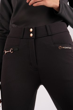 Montar Molly Highwaist Black-Rosegold