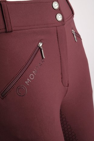 Montar Lydia Highwaist sequin Plum