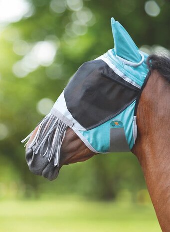 Vliegenmasker Shires 6675 met franjes