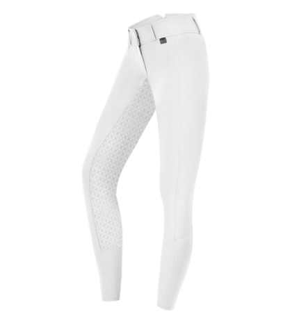 Witte rijbroek ELT Micro Sport highwaist