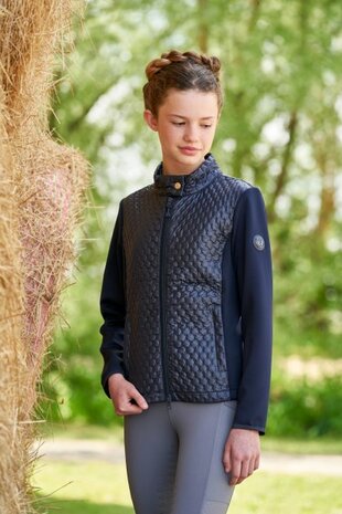 Covalliero Combi Jacket Kids Navy S23