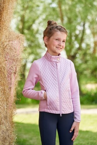 Covalliero Combi Jacket Kids Pearl Rose S23