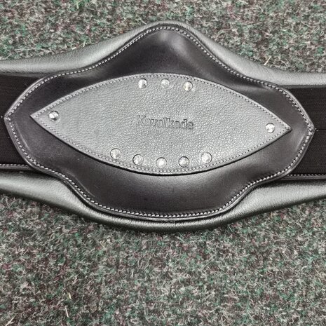 Leren dressuursingel Kavalkade Silvergrey