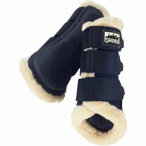 Eskadron Mesh tendon boots Fauxfur WIt