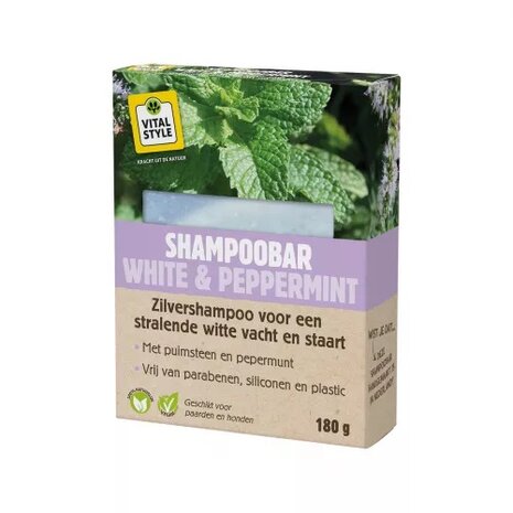 Vitalstyle Shampoobar White & Peppermint