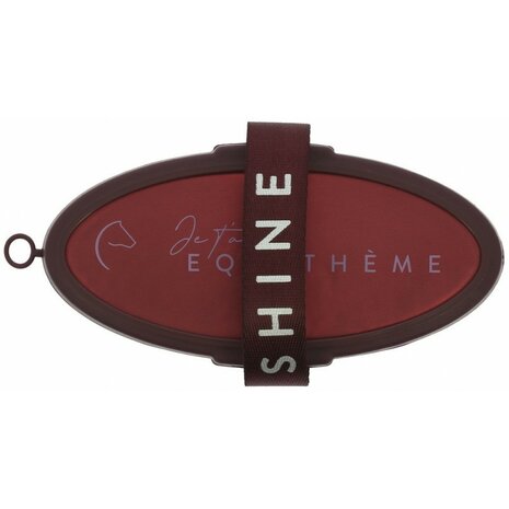 Zachte borstel Equitheme Je T'aime Bordeaux
