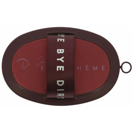 Ros borstel Equitheme Je T'aime  Bordeaux