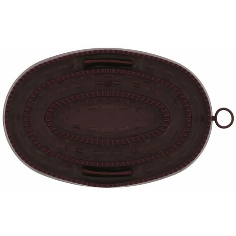 Ros borstel Equitheme Je T'aime  Bordeaux