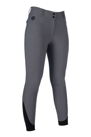 Verwarmde paardrijbroek HKM Keep Warm grijs