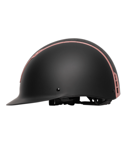 Paardrijcap Swing H22 zwart/shine/rosegold