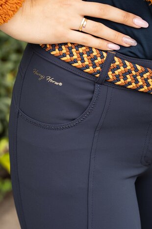 Rijbroek Classy Zara Full Grip Blueberry