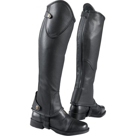 Zwart leren chaps ET Premium