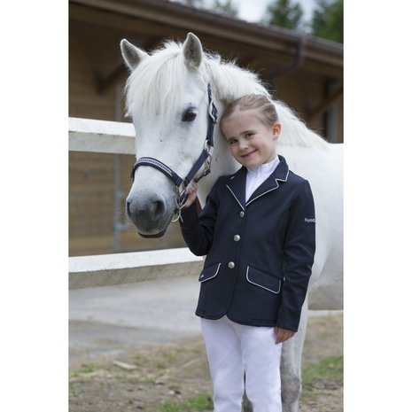 Softshell wedstrijdjas Equitheme Classic Junior Blauw