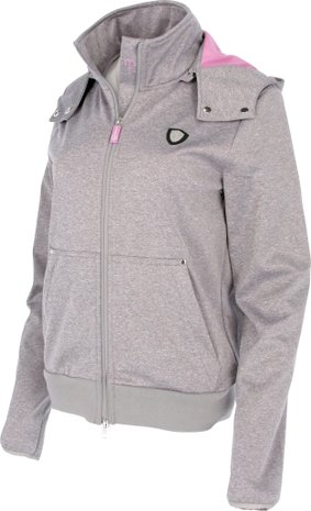 Softshell jas Covalliero Luisa Grijs