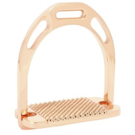 Feeling “LARGE PRO” Aluminium stijgbeugels Rosegold