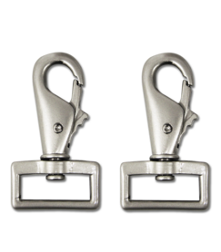 karabijnhaak sluiting voor dekens 2st