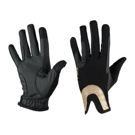 Glamour paardrijhandschoenen Rosegold