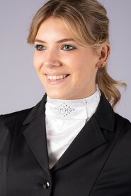 Plastron HH Sparkle Wit