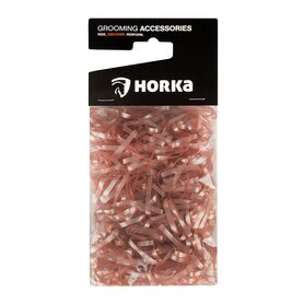 Brede manenelastiekjes Horka Rosegold