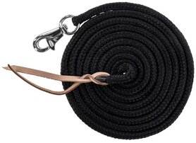 Covalliero Leadrope met haak Zwart