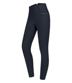 Mathilda Glam High Waist Rijbroek Deep Blue