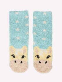 Nieuw Mini fluffy character sokken Lemon