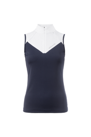 Cavallo mouwloos wedstrijdshirt Naho navy