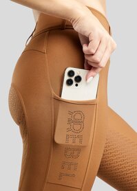 Montar REBEL Rijbroek met telefoonzakje -Toffee