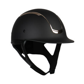 Paardrijcap Horka Da Vinci Zwart/rosegold