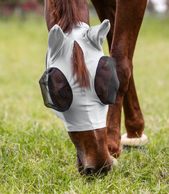 Waldhausen vliegenmasker Puck Zilvergrijs