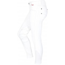 Jongensrijbroek Kevin Wit