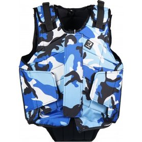 Bodyprotector Horka Junior Camouflage blauw