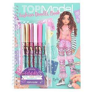 TOPModel-Fashion Doodle-Book
