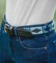 Polo riem Gemma Zwart / Chalkblue